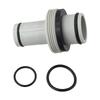 Pool Hose Connector for Intex Split Hose Plunger Valve 1 5in To 1 25in Straight Adapter Made of Robust Plastic