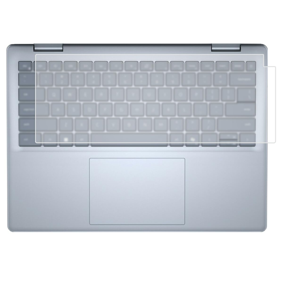 

Защитная пленка для клавиатуры ClearView для модели Dell Inspiron 14 7440 7445 2024 года Сделано в Японии 2-в-1 / [Тихая]