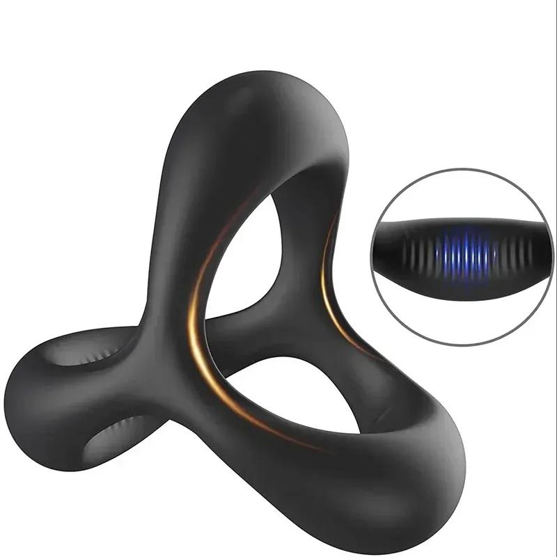 Gecikme Boşalma Penis Halkaları Erkek Dick Ereksiyon Sedye Genişletici Erotik Cock Yüzükler Erkekler için Seks Oyuncakları Çift Cockring BDSM Oyuncaklar