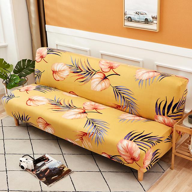 

Складной чехол для дивана-кровати, чехлы для диванов, спандекс, эластичный эластичный материал, двойной чехол для сиденья, чехлы для гостиной, геометрический принт M (160-180cm)