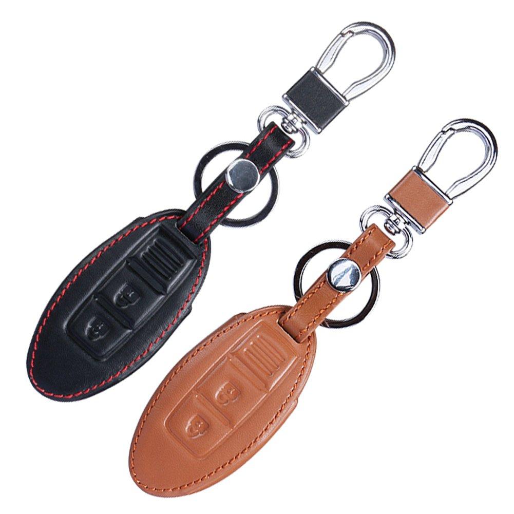 [EMY] NISSAN Nissan Smart Key Case, Key Holder, X-Trail, Serena, Notebook, Skyline and More Colors Available, Braun