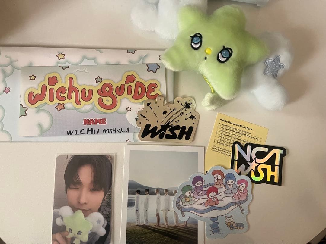 [USED] NCT WISH Wichu Riku Yuushi Keychain