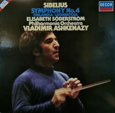 LP Record JEAN SIBELIUS, PHILHARMONIA ORCHEST - Symphony No. 4 - Finlandia • Luonno 642662 Decca 1981 Germany Classical Used