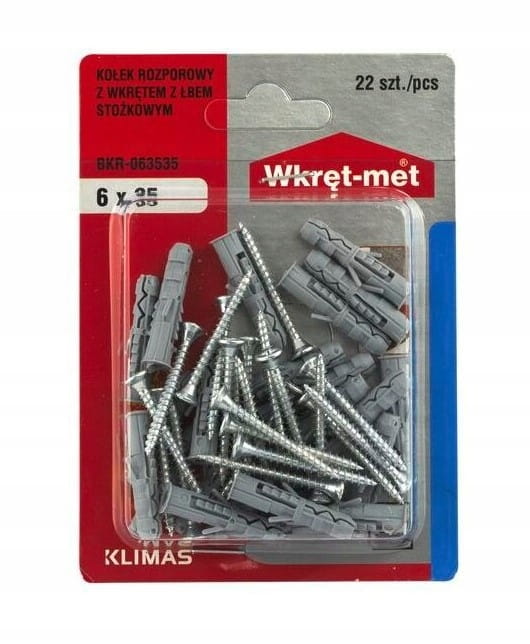 Universal Expansion Plugs With Screws