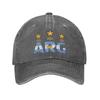 Classic Argentina Flag    Baseball Cap Unstructured Unisex Women Soccer Fan Distressed Washed Snapback Outdoor Gift Hat