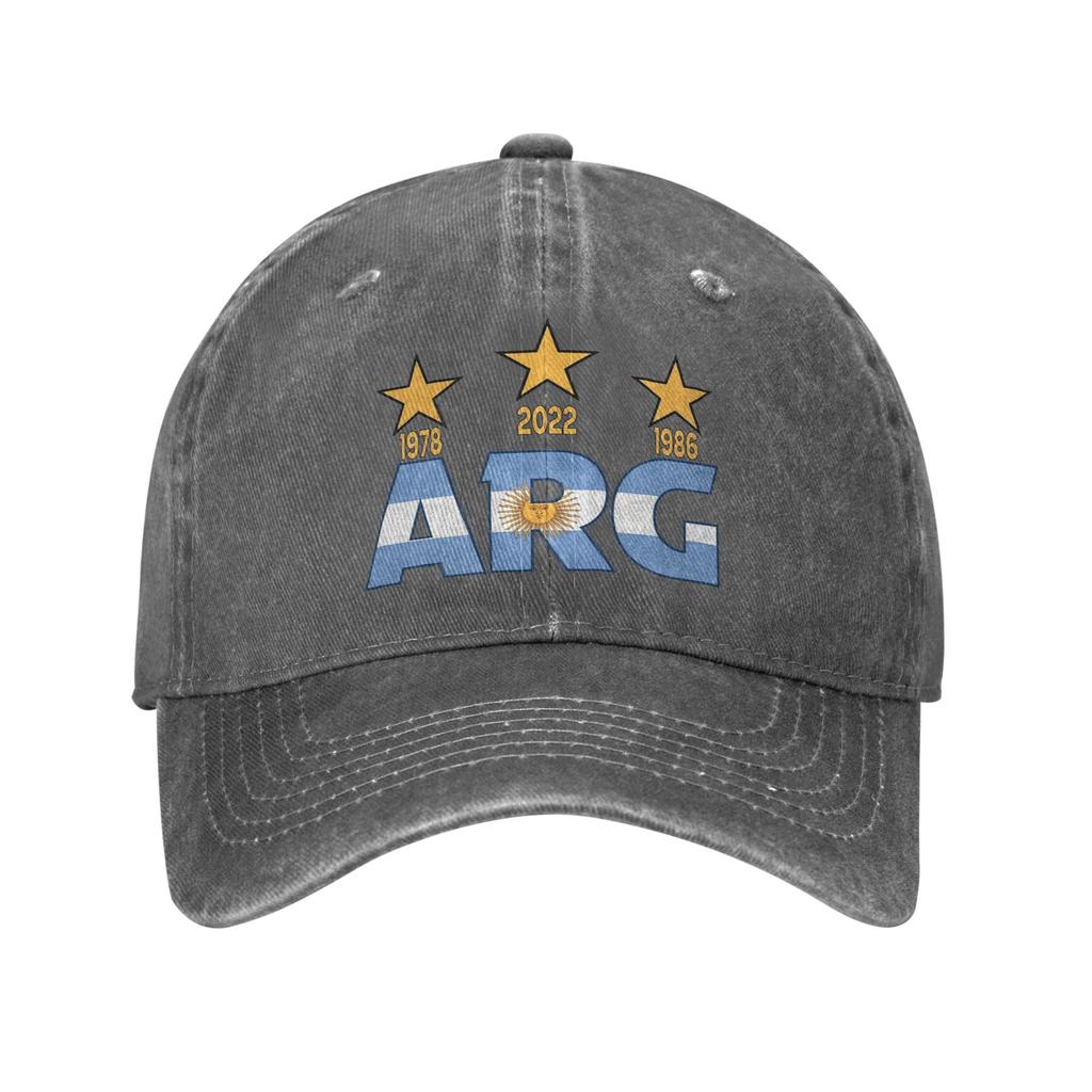 Classic Argentina Flag Baseball Cap Unstructured Unisex Women Soccer Fan Distressed Washed Snapback Outdoor Gift Hat