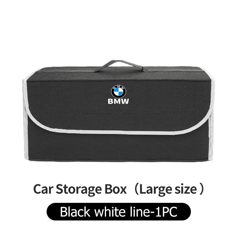 For BMW Car Large Capacity Felt Trunk Storage Box Interior Accessories X3 X5 M5 M3 E46 E90 E60 F10 E39 F30 E36 G30 E87 E70 Blcr33
