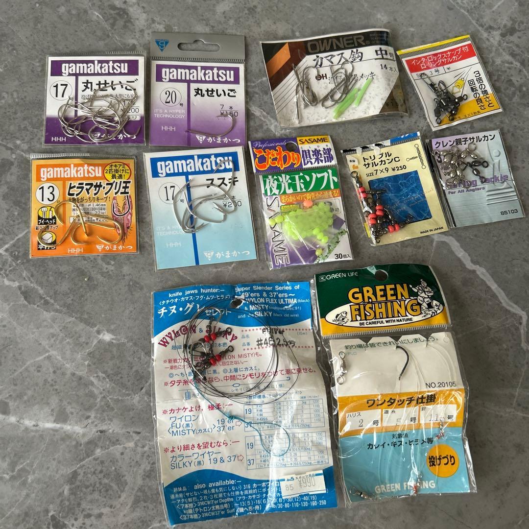 Used Gamakatsu and other fishing hooks Sarkhan bulk sale