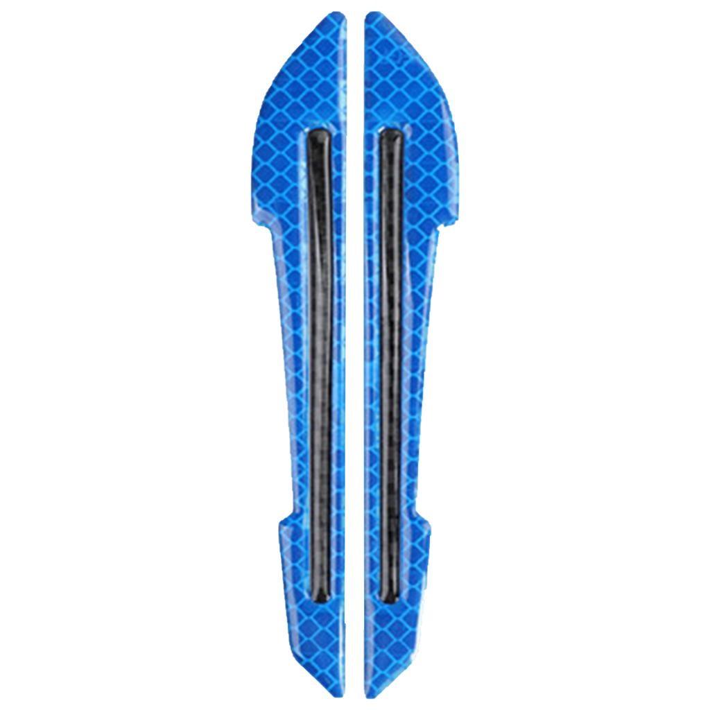 2Pcs Anti-collision Car Door Handle Reflective Stickers