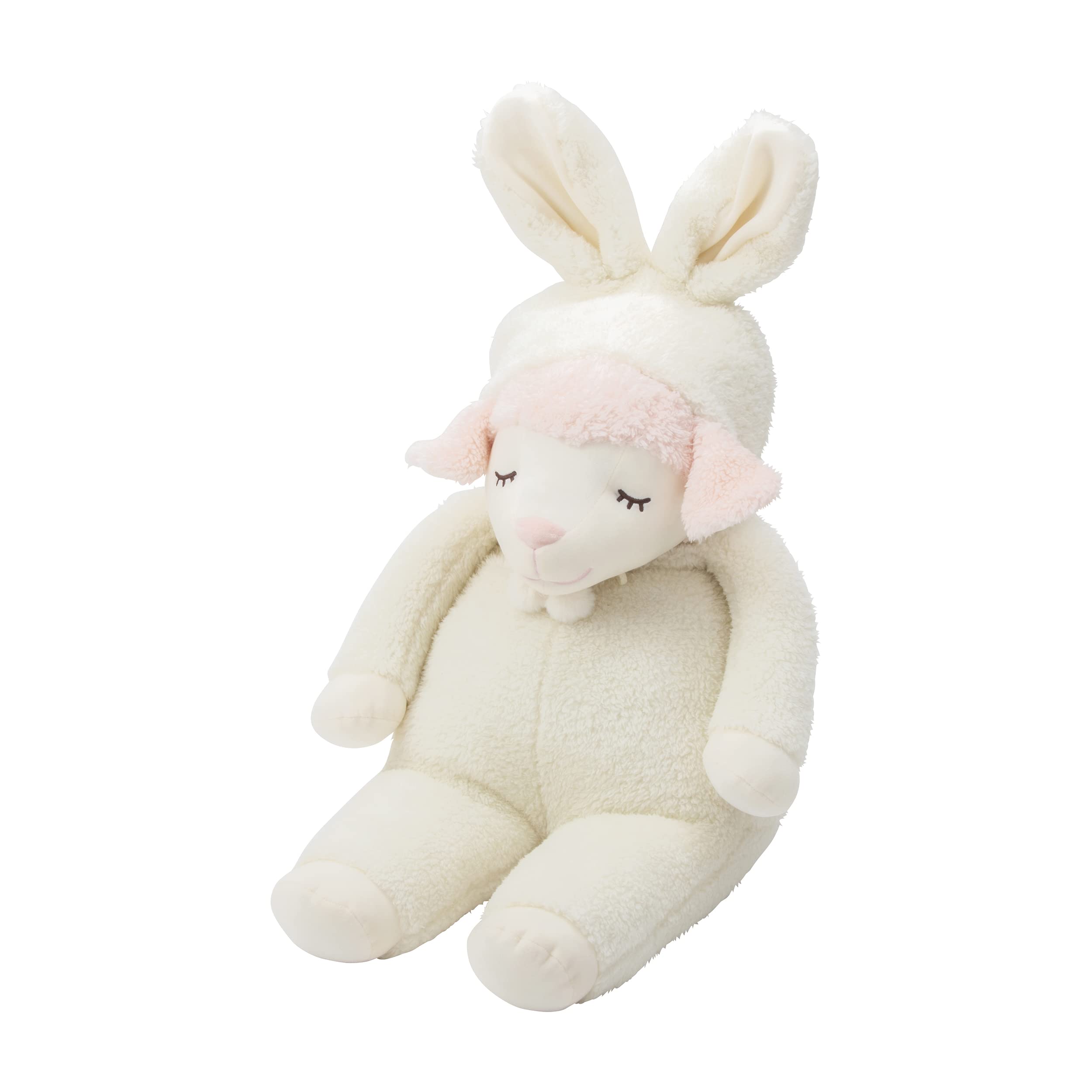 

Подушка для тела Ribuhaato из овечьего клёна с изображением корма для животных цвета слоновой кости, размер L, длина, милая, пушистая (Всего приблизительно. 70см) 97002-12