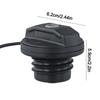 Fuel Filler Cap with 2 Keys for Land Rover Defender 90 110 Secure Locking ABS Black Easy Tall OEM LR075664 LR032977