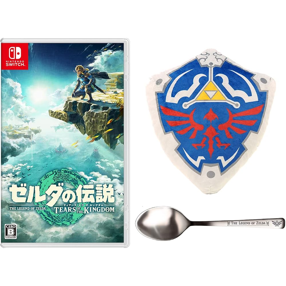 [Delivered In Original Shipping Box] The Legend of Zelda: Tears of the Kingdom -Switch+ Plush Cus...
