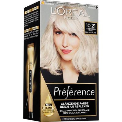 L'Oreal Preference Haarfarbe 10.21 Stockholm 1st