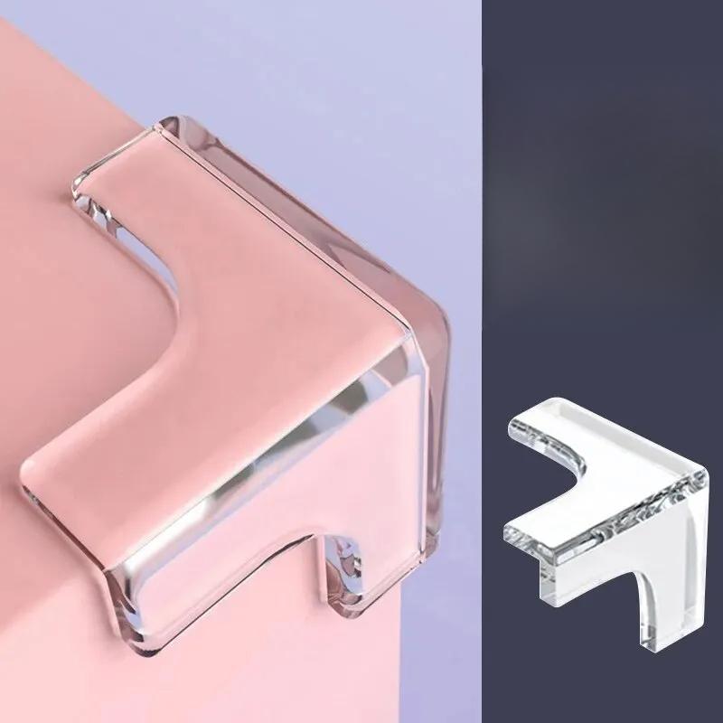 

20/10/4PCS Clear Anti-collision Coffee Table Furniture Corner Protectors Children s Soft Corner Sheathing Living Room Decor 4pcs