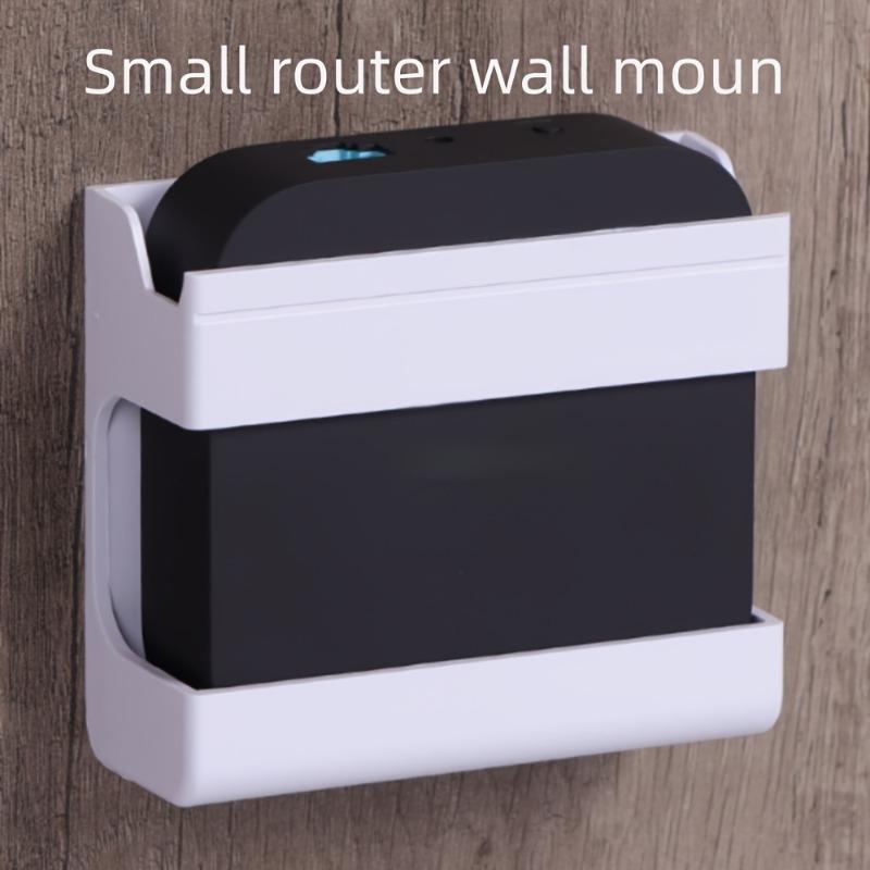 2 BUC Suport Multifuncțional Încărcător de Telefon Sigur, Organizează Telecomenzi Suport Universal de Perete, Birou pentru Router, Noptieră
