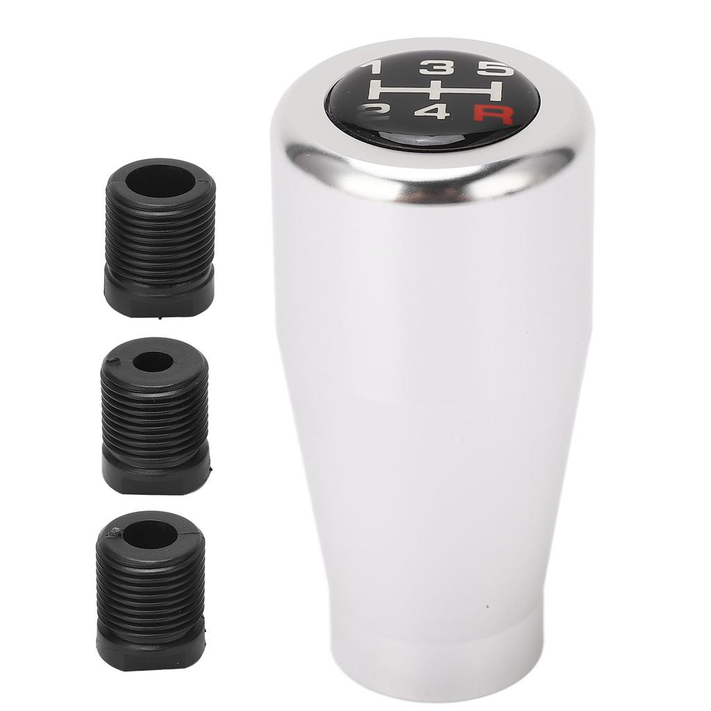 5-Gang Schalthebelknauf Aluminium Zuverlässig Robust M8 M10 M12 Schalthebelkopf für die Meisten