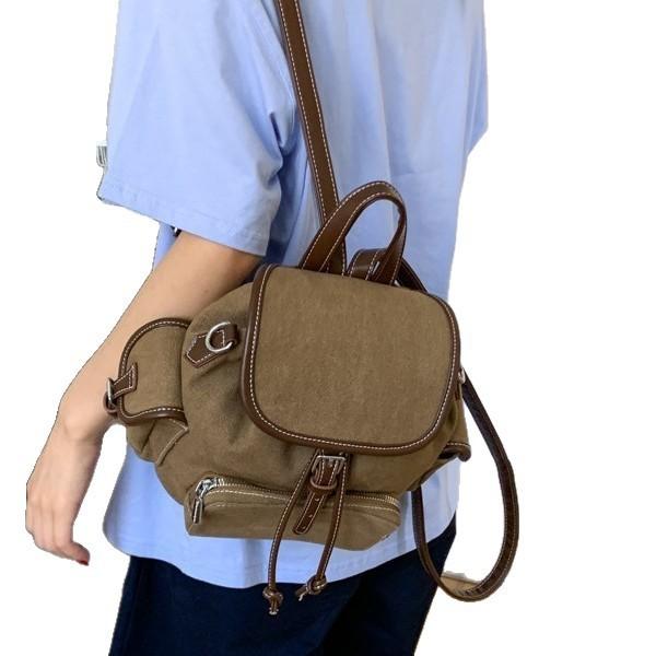 Denim With Backpack Fabric Lightweight Design For Casual Schoolbags Outings