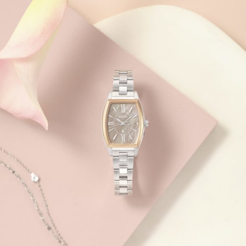 Seiko Watch Lucia Grow SSQW072 Women's Silver Watch