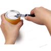 2 in 1 Stainless Steel Can Opener Manual Punch Can Opener Beer Opening Tools Jar Opener for Weak Hands Removes Tight Jar Lid