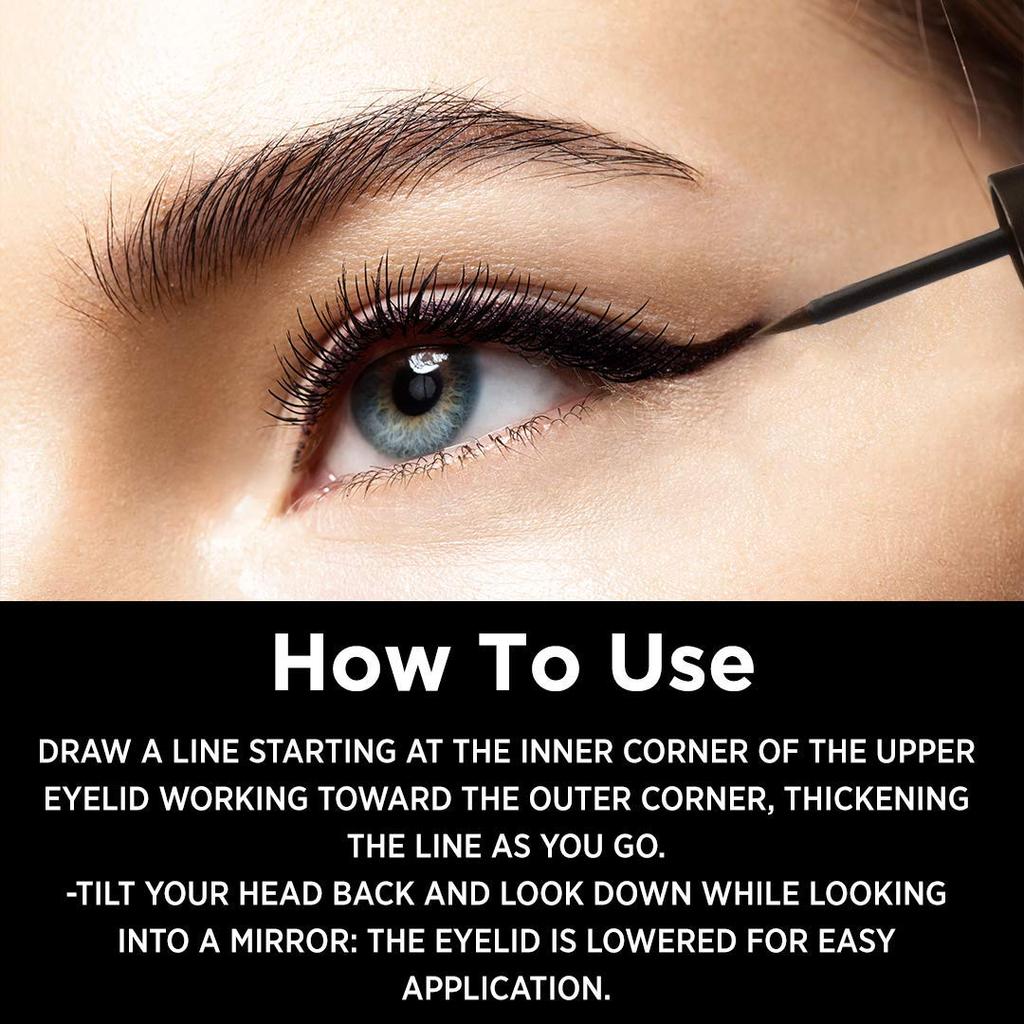 Colorbar All Matte Eyeliner, Brown 002, waterproof liquid eyeliner lasts upto 16 hours 2.5ml