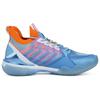 Li Ning Badminton Shoes Women's Low Top Blue/Orange AYAQ014-2