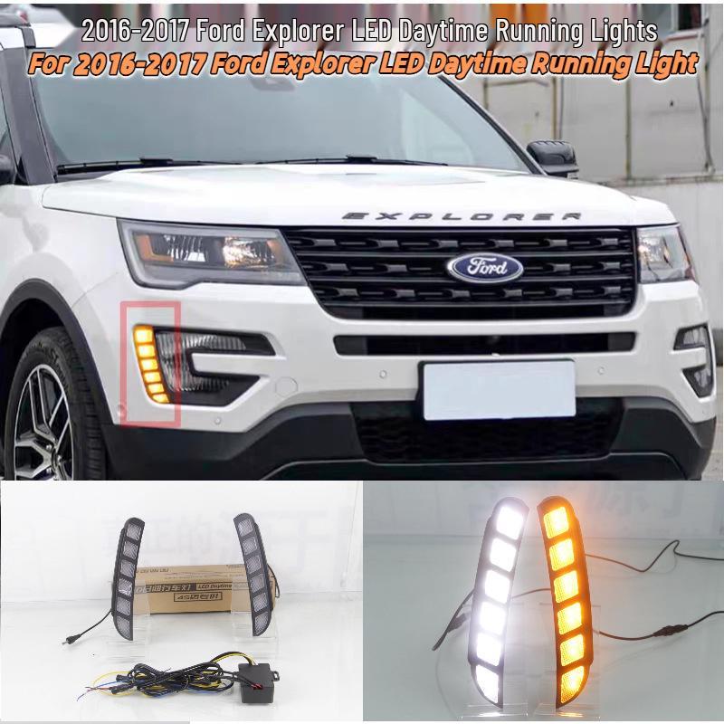 LED-Tagfahrlicht-Kit für 2016-2017 Ford Explorer Frontstoßstange