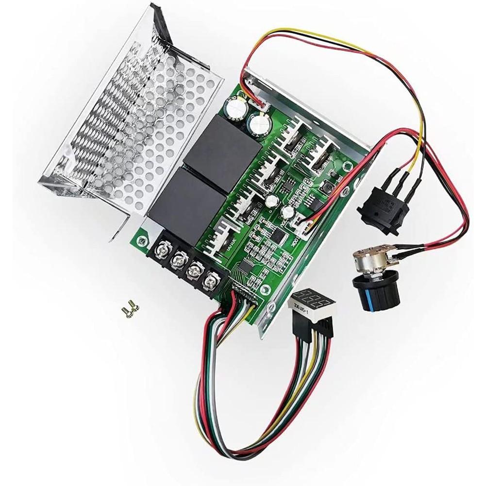 DC 10-55V MAX 60A PWM Motordrehzahlregler CW CCW Reversibel 12V 24V 36V