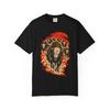 Ghost Bison Stampede Graphic T-Shirt Black Front Print Comfort Colors 1717