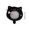 Cute Card Holder Mini with Zipper Badge Protective Cover Cartoon Portable Bag Pendant