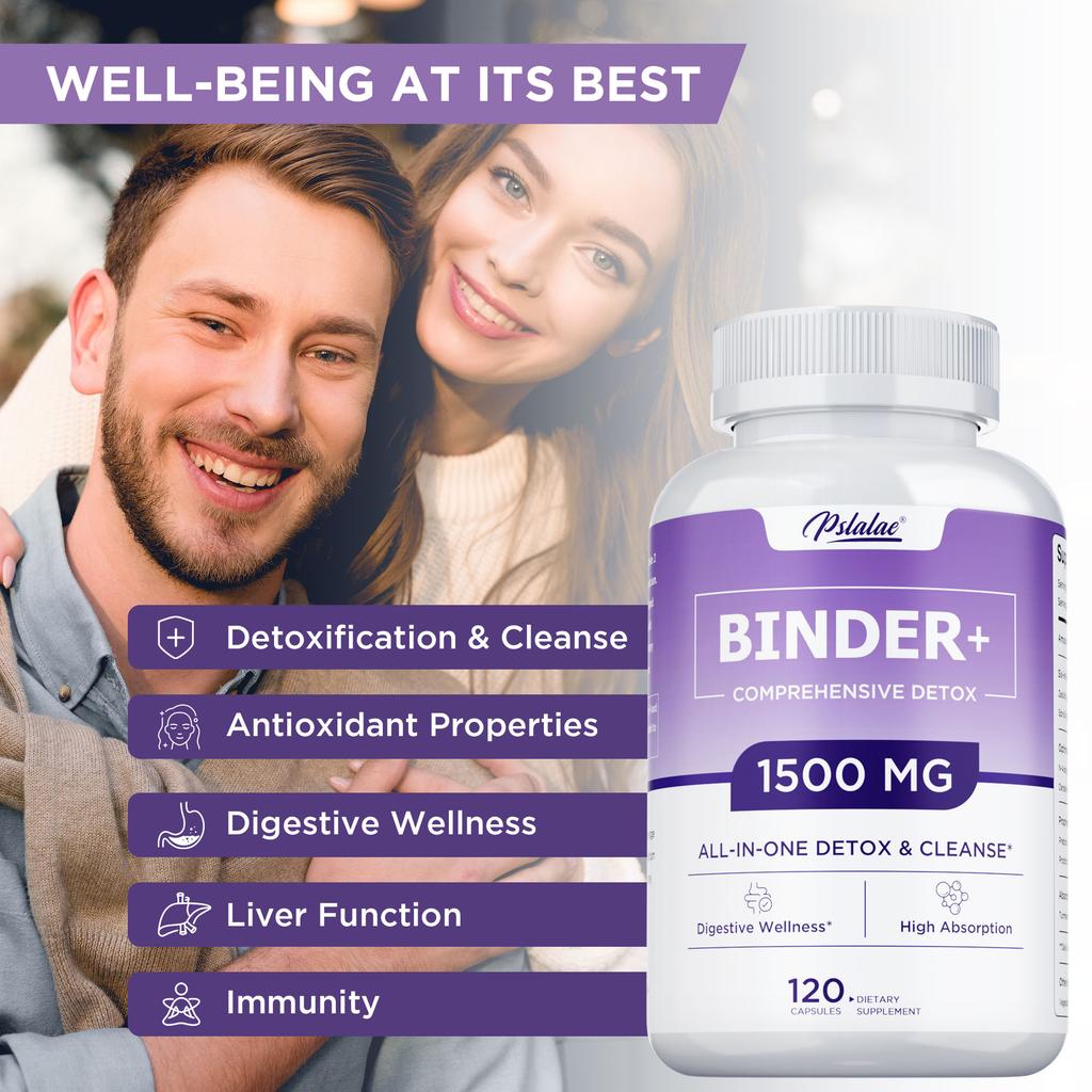 Questo agente disintossicante multi-effetto combina carbone attivo, zeolite e bentonite per purificare fegato e intestino e favorire la digestione.