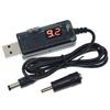 Usb Boost Converter Dc 5V To 9V 12V Usb Step-Up Converter Cable + 3.5X1.35Mm Connecter For Power Supply/Charger/Power Converter