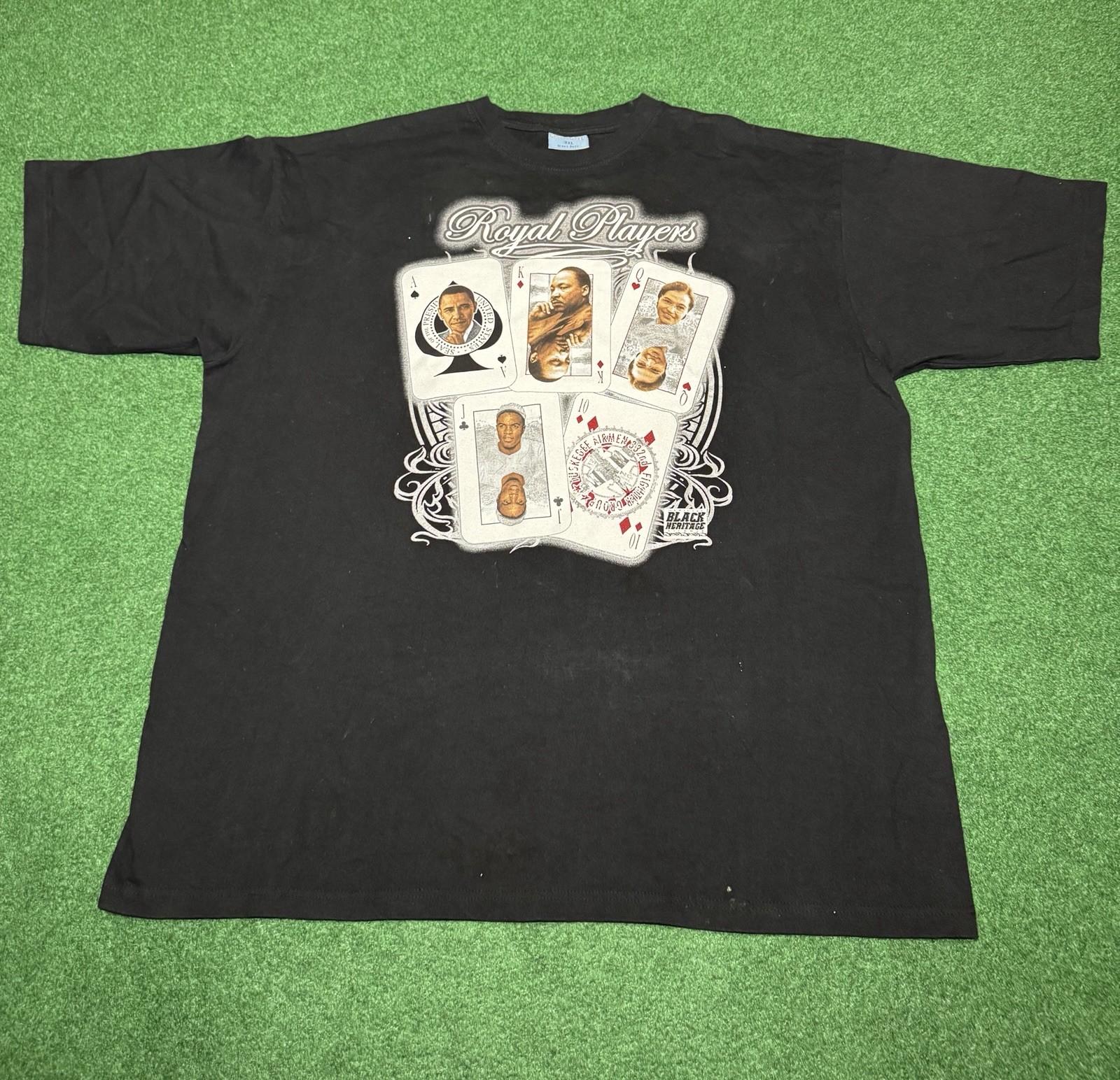 Vintage Black History Obama King Rosa Parks Jackie Robinson 3XL T Shirt Unisex T-Shirt L