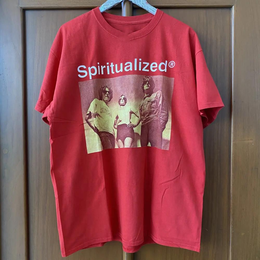 

Members Of Spiritualized Band Short Sleeve Cotton Red Unisex T Shirt S5XL AG896 Unisex T-Shirt L