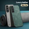 Luxuriöse magnetische Lederhülle für Samsung Galaxy S25 Ultra 5G Weiche stoßfeste Silikon-Coque für Galaxy S 25 Plus S25Ultra Funda