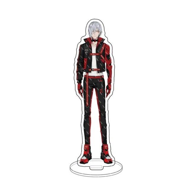 Anime Luxiem VTuber Akrylový Stojan Shu Mysta Luca Ike Vox Postava Modelka Talíř Dekor Dekor Fanoušci Dárky Cosplay Hot Key Chains