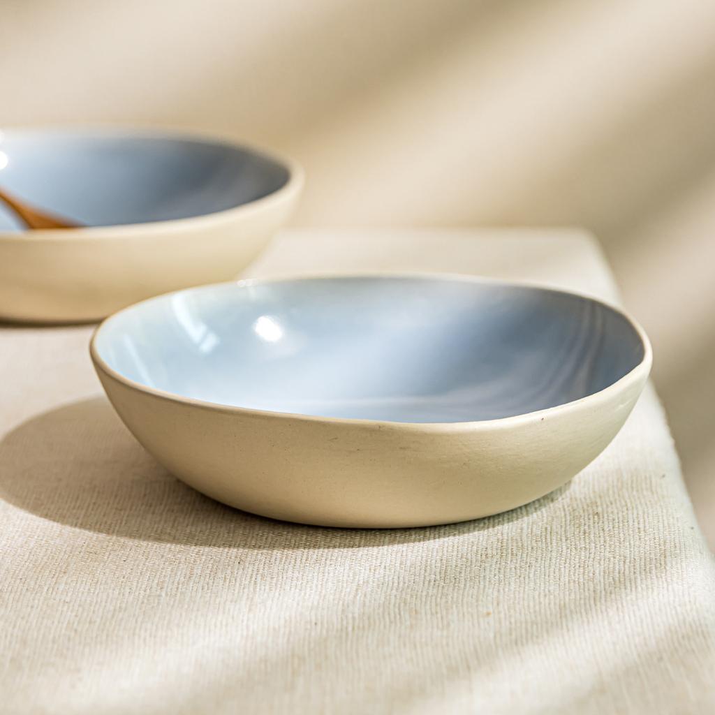 Small Fresh Ceramic Bowl Creative Special-Shaped Salad Bowl Household Dish Bowl Ramen Bowl Tableware Fruit Bowl Breakfast Bowl