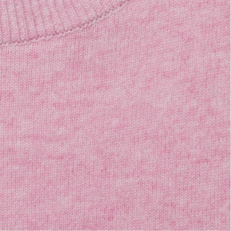 ONITSUKA TIGER Knit Vest Solid Color Sleeveless Round Neck Knitted Pullover Unisex Vest Pink 2183B366-700