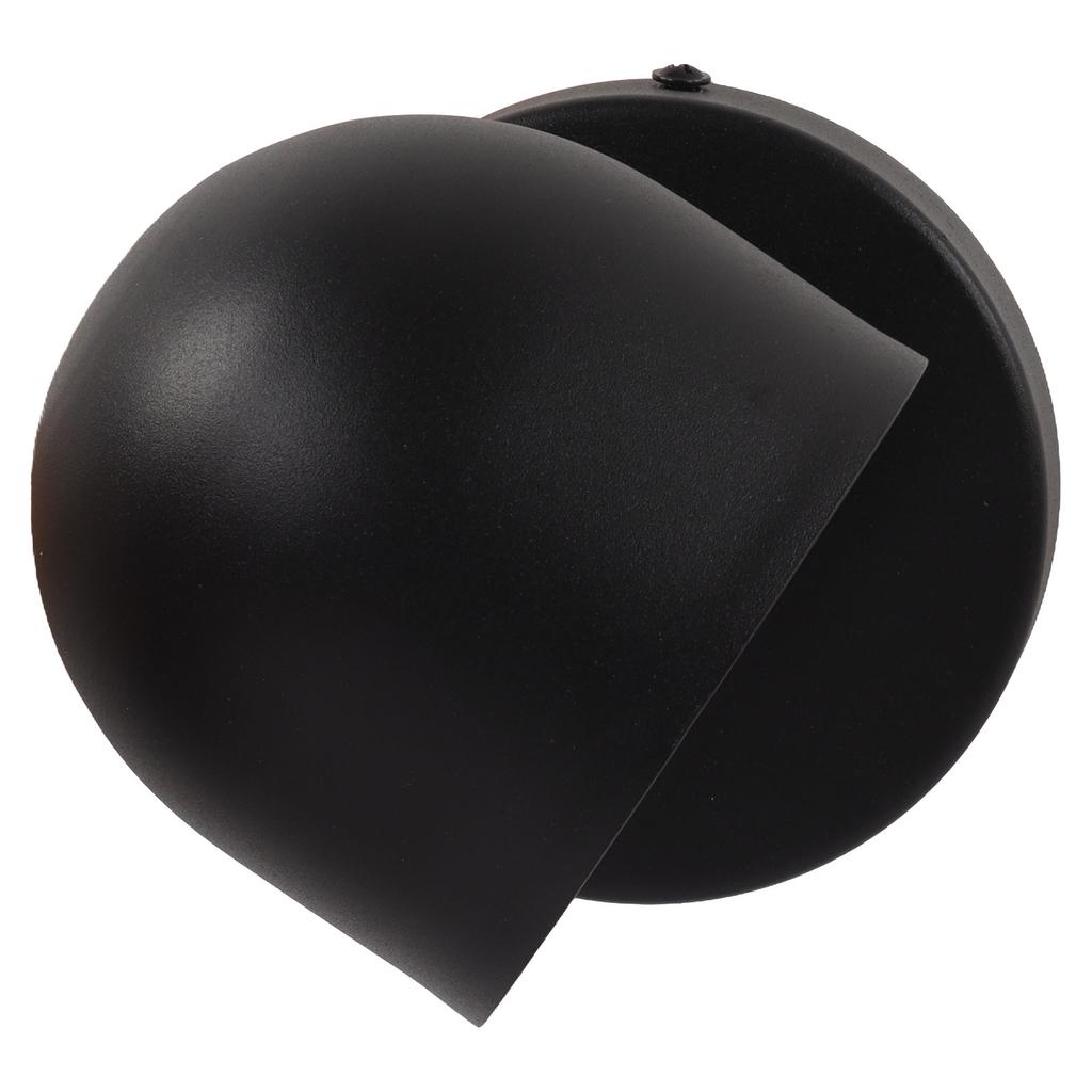 Indoor LED Wall Lamp Smart Touch Stepless Dimming 350 Degree Rotatable Black Wall Lamp for Home