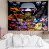 1PC Five Nights At bears Horror K-pop music group Tapestry Accessories for Bedroom,Livingroom, dormitory Room Wall Decor Fan Birthday Gifts
