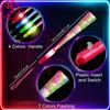 Colored Fiber Optic Fluorescent Stick LED Bar Birthday Party Gift Props Luminous Rod Concert Enent Fiber Optic Rod