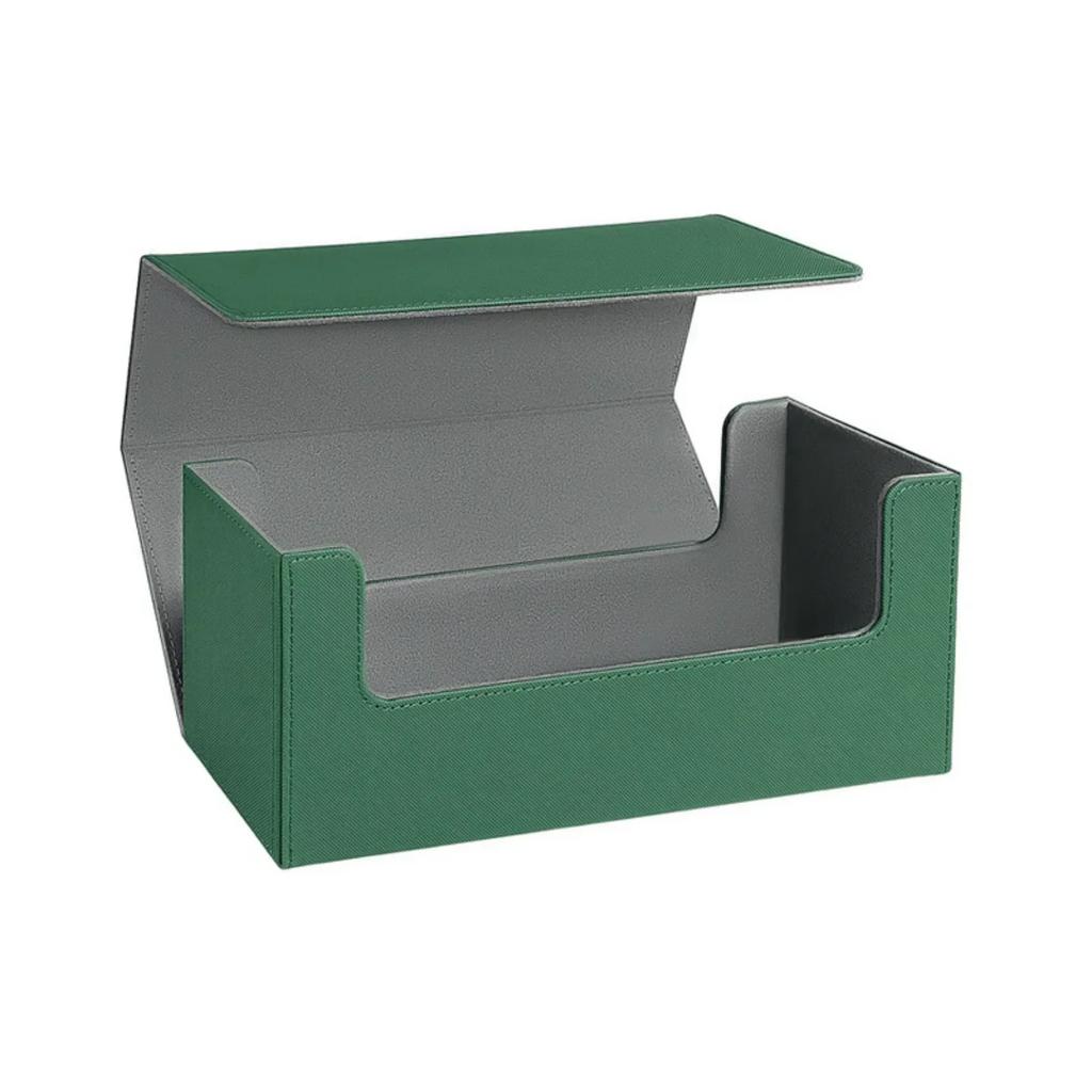 Card Case Deck Box Guard Card Protector with Top Open Magnetic Lid Organizer Trading Cards Durable Dustproof Sturdy Storage Case