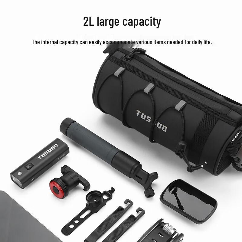 Borsa Manubrio Impermeabile per Bicicletta Tas Captain