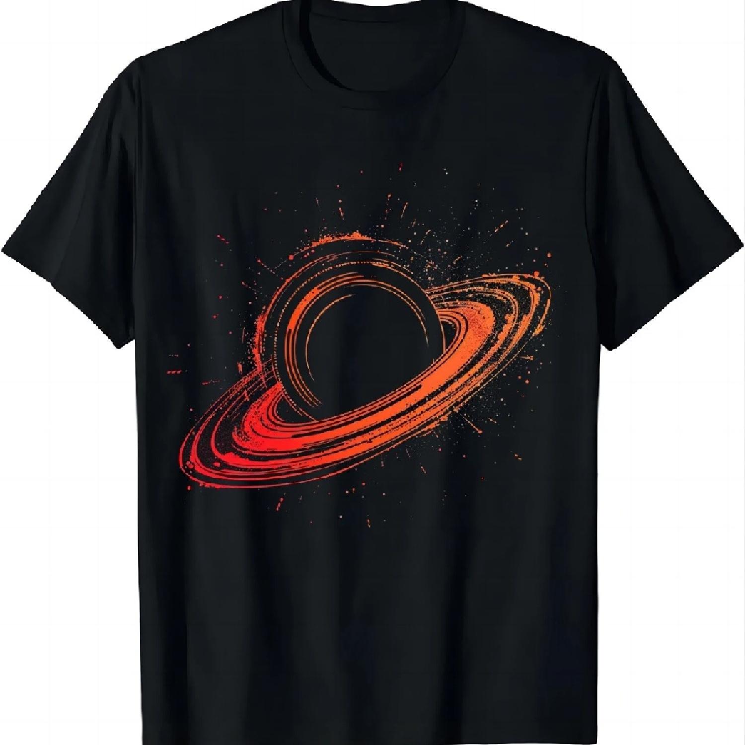 Физика черных дыр - Физика Вселенной Астрофизики Футболка Смешная Астрономия Наука Топ Футболки для Женщин S чёрный