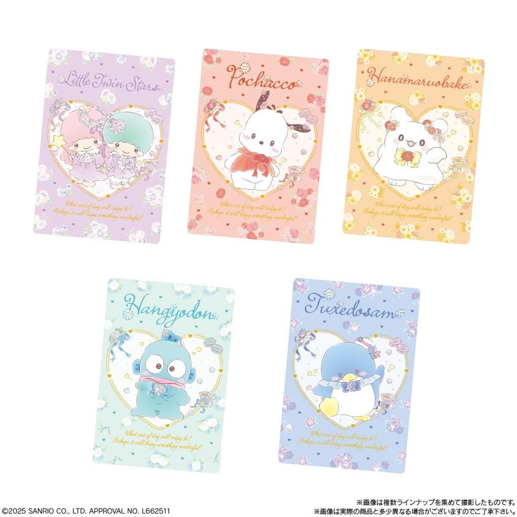 BANDAI Sanrio Characters Wafers 11 Wafers Candy Toy Set of (Baked Confectionery) [Box 20]