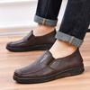 Breathable Soft Round Toe Slip-on Male Casual Shoe Luxury Sale New in High Quality Fashion 2025 Trend Retro Men's Leather Shoes