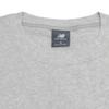 New Balance Men S aThleTicS Logo ShorT Sleeve T ShirT Grey mT51500 Ahh