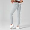 Fitness Leggings With Pocket Sports Yoga Pants Scrunch Buttons Peach Hips Workflow High Waist Running Gym Tights Women