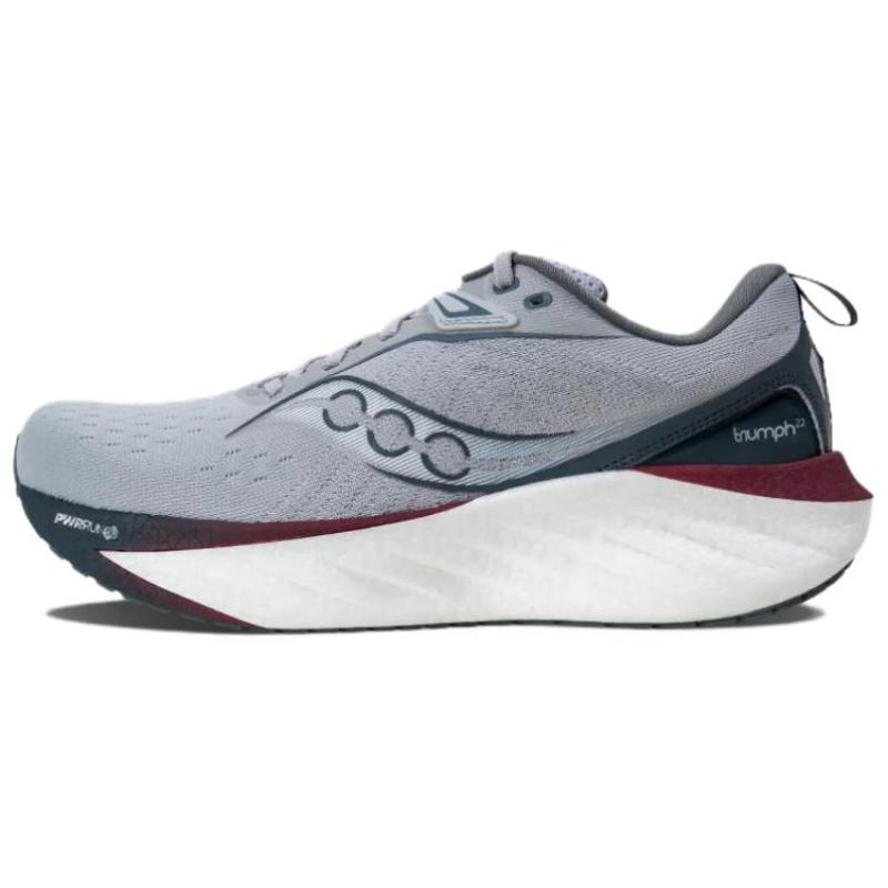 

Saucony TRIUMPH Victory 22 Anti Slip Wear Resistant Low Top Training For Long Distance Running Shoes Men s Gray Saucony S20964-210 42.5