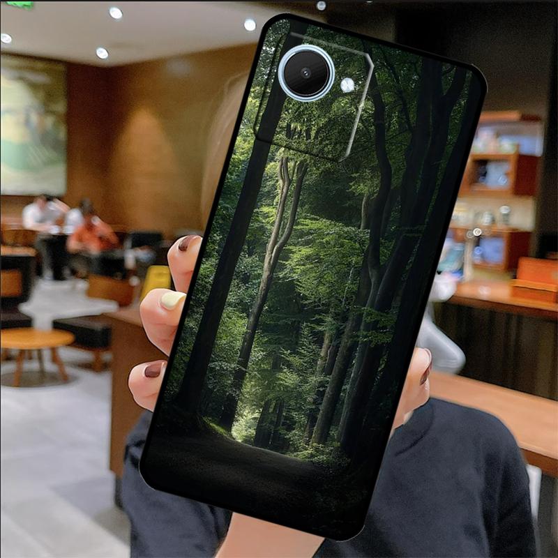 Beautiful Mountain Forest Nature Case For Realme 14 Pro Plus 12 10 11 13 GT 6 6T 5 GT7 Pro C61 C55 C51 C21Y C25S C67 C75 C53