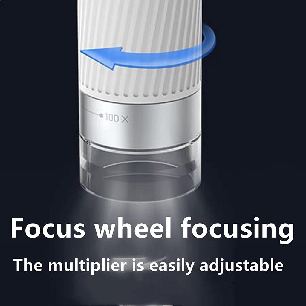 Microscopio Digitale Elettronico Portatile Biologico Digitale 400X Reale WIFI USB per Bambini, Telefono, PC, Casa, Scuola, Regalo Educativo Scientifico